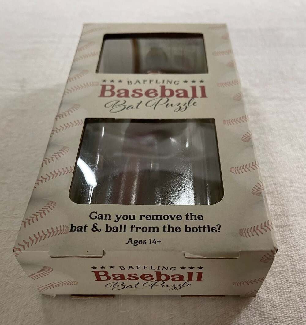 Professor Puzzle Baffling Baseball Bat Puzzle